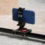 Ulanzi ST-02S Aluminum Phone Tripod Mount w Cold Shoe Mount, Support Vertical and Horizontal, Universal Metal Adjustable Clamp for iPhone 10 Pro Max XS Xs Max X 8 7 Plus Samsung Android Smartphones
