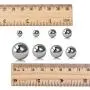 SATINIOR 8 Pieces Coin Ring Making Balls Monkey Fist Balls Stainless Steel Balls, Assortment of 3/ 4 Inch, 5/ 8 Inch, 9/ 16 Inch, 1/ 2 Inch, 7/ 16 Inch, 3/ 8 Inch, 5/ 16 Inch and 1/ 4 Inch SATINIOR 8 Pieces Coin Ring Making Balls Monkey Fist Balls Stainless Steel Balls, Assortment of 3/ 4 Inch, 5/ 8 Inch, 9/ 16 Inch, 1/ 2 Inch, 7/ 16 Inch, 3/ 8 Inch, 5/ 16 Inch and 1/ 4 Inch