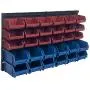 Storage Drawers-30 Compartment Wall Mount Organizer Bins- Easy Access Compartments for Hardware, Nails, Screws, Beads, Jewelry, and More by Stalwart