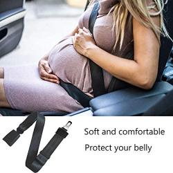 Car Seat Belt Extender, Adjustable Seat Belt Extender Seat Safety Belt, 7 Inch, 8 Inch Type A Metal Tongue Seatbelt Extender Car Buckles for Most Cars (9-30 Inch, Black)