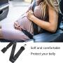 Car Seat Belt Extender, Adjustable Seat Belt Extender Seat Safety Belt, 7 Inch, 8 Inch Type A Metal Tongue Seatbelt Extender Car Buckles for Most Cars (9-30 Inch, Black)