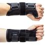 Carpal Tunnel Wrist Brace Support with Metal Splint Stabilizer - Left Hand (S/M) - Helps Relieve Tendinitis Arthritis Carpal Tunnel Pain - Reduces Recovery Time for Men Women