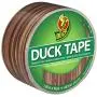 Duck 283051 Printed Duct Tape Single Roll, 1.88 Inches x 10 Yards, Woodgrain Duck 283051 Printed Duct Tape Single Roll, 1.88 Inches x 10 Yards, Woodgrain