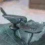 Christopher Knight Home 305362 Andy Outdoor Aluminum and Iron Bird Bath, Antique Green Christopher Knight Home 305362 Andy Outdoor Aluminum and Iron Bird Bath, Antique Green