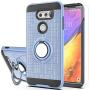 LG V35 Case,LG V35 ThinQ / V30 / LG V30S / LG V30 Plus Case with HD Phone Screen Protector,Ymhxcy 360 Degree Rotating Ring & Bracket Dual Layer Resistant Back Cover for LG V30 +ZH Metal Slate