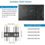 TV Wall Mount Bracket Full Motion Dual Swivel Articulating Arms Extension Tilt Rotation, Fits Most 26-55 Inch LED, LCD, OLED Flat&Curved TVs, Max VESA 400x400mm and Holds up to 99lbs by Pipishell