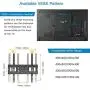 TV Wall Mount Bracket Full Motion Dual Swivel Articulating Arms Extension Tilt Rotation, Fits Most 26-55 Inch LED, LCD, OLED Flat&Curved TVs, Max VESA 400x400mm and Holds up to 99lbs by Pipishell TV Wall Mount Bracket Full Motion Dual Swivel Articulating Arms Extension Tilt Rotation, Fits Most 26-55 Inch LED, LCD, OLED Flat&Curved TVs, Max VESA 400x400mm and Holds up to 99lbs by Pipishell