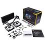 Corsair H100i RGB PLATINUM AIO Liquid CPU Cooler,240mm,Dual ML120 PRO RGB PWM Fans,Intel 115x/2066,AMD AM4/TR4