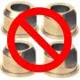 HD Switch Front Wheel Bearings Kit Replaces John Deere L100 L105 L108 L110 L120 L130 Bushing to Bearing Conversion Kit