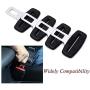 4 PCS Car Seat Belt Clip,Universal Seat Belt Buckle Auto Metal Seat Belts Clip (Black-2pcs) 4 PCS Car Seat Belt Clip,Universal Seat Belt Buckle Auto Metal Seat Belts Clip (Black-2pcs)