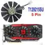 inRobert 87mm T129215SU Graphics Card Cooling Fan for ASUS ROG Strix GTX1060/GTX1080/GTX1080TI/GTX1070 Video Card Cooler (Fan-B)