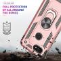 Google Pixel 3a Case (Not fit 3a XL) With HD Screen Protector, LeYi [Military-Grade] Armor Full-Body Dual Layer Protective Phone Case with Rotating Holder Kickstand for Google Pixel 3a, JSFS Rose Gold