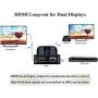 HDMI Extender with Loop-Out Local Display, 1080P Transmission up to 196ft/60m Over Single Cat6/6a/7/8 Ethernet Cable with IR Blaster and Receiver Cables (LKV372pro)