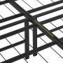 Amazon Basics Foldable, 14'' Metal Platform Bed Frame with Tool-Free Assembly, No Box Spring Needed - Queen