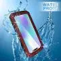 HongXingHai for iPhone 11 Case, Dustproof Shockproof Anti-Scratched Built-in Screen Protector Aluminum Metal Kickstand Military Grade Drop Test Rugged Durable Cover Case