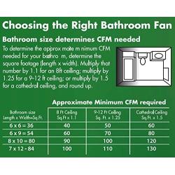 Hunter 81021 Ventilation Victorian Bathroom Exhaust Fan and Light Combination, Silver (Bathroom Vent Fan, Exhaust Fan)