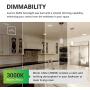 Sunco Lighting 12 Pack 5/6 Inch LED Recessed Downlight, Baffle Trim, Dimmable, 13W=75W, 3000K Warm White, 965 LM, Damp Rated, Simple Retrofit Installation - UL + Energy Star