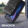 Beasyjoy iPhone XR Metal Case Heavy Duty Built-in Screen Full Body Protective Waterproof Shockproof Tough Rugged Hybrid Military Grade Defender Outdoor(Black)