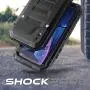 Beasyjoy iPhone XR Metal Case Heavy Duty Built-in Screen Full Body Protective Waterproof Shockproof Tough Rugged Hybrid Military Grade Defender Outdoor(Black)