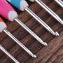 Ergonomic Crochet Hooks with Long Comfortable Handle, 30pcs Crochet Hooks Set with Case & Accessories