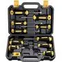 Magnetic Screwdriver Set 10 PCS, CREMAX Professional Cushion Grip 5 Phillips and 5 Flat Head Tips Screwdrivers with Case Non-Slip for Repair Home Improvement Craft Magnetic Screwdriver Set 10 PCS, CREMAX Professional Cushion Grip 5 Phillips and 5 Flat Head Tips Screwdrivers with Case Non-Slip for Repair Home Improvement Craft