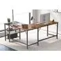 CubiCubi L Shape Computer Desk with Storage Shelf Study Writing Table for Home Office, Modern Simple Style PC Desk, Black Metal Frame, Espresso CubiCubi L Shape Computer Desk with Storage Shelf Study Writing Table for Home Office, Modern Simple Style PC Desk, Black Metal Frame, Espresso