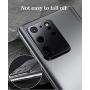 S20 Ultra Camera Lens Protector,JanCalm Upgraded Metal Frame NO Glare HD Clear,Anti-Scratch Fingerprint-Resistant Bubble-Free Tempered Glass Designed for Samsung Galaxy S20 Ultra 5G (2 Pack) (Black)