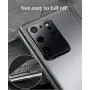 S20 Ultra Camera Lens Protector,JanCalm Upgraded Metal Frame NO Glare HD Clear,Anti-Scratch Fingerprint-Resistant Bubble-Free Tempered Glass Designed for Samsung Galaxy S20 Ultra 5G (2 Pack) (Black)
