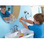 MOEN 6410 Eva Collection Two Handle Centerset Bathroom Sink Faucet with Drain Assembly, 0.5, Chrome