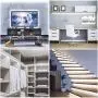 Govee White LED Strip Lights, Upgraded 16.4ft Dimmable LED Light Strip 6500K Bright Daylight White, Strong Adhesive, 300 LEDs Flexible Tape Lights for Mirror, Kitchen Cabinet, Bedroom