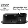 Reliable Recliner Replacement Parts HANDLE COMES WITH CABLE HOOK Sturdy Large Oval Black Solid Aluminum Metal Pull Recliner Handle 4-3/8'' by 2-5/8'' fits Ashley and Other Manufacturer Brands. Reliable Recliner Replacement Parts HANDLE COMES WITH CABLE HOOK Sturdy Large Oval Black Solid Aluminum Metal Pull Recliner Handle 4-3/8'' by 2-5/8'' fits Ashley and Other Manufacturer Brands.