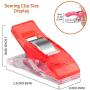 Sewing Clips and Quilting Clips,Fabric,Craft Clips with Tin Box Package,Pack of 100