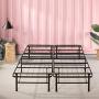 ZINUS SmartBase Zero Assembly Mattress Foundation / 14 Inch Metal Platform Bed Frame / No Box Spring Needed / Sturdy Steel Frame / Underbed Storage, King