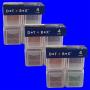 DotBox Large Box – 12 pcs. Little storage boxes for storing little things like beads, findings and parts. Boxes fit inside DotBox carrying cases sold separately. 3 Packages of 4.