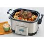 Crock-Pot 6-Quart 5-in-1 Multi-Cooker with Non-Stick Inner Pot, Stainless Steel Crock-Pot 6-Quart 5-in-1 Multi-Cooker with Non-Stick Inner Pot, Stainless Steel