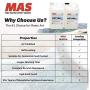 MAS Art Pro Epoxy Resin & Hardener | Two Part Art Resin Features UV Inhibition, Longer Working Time, Special Formulation for Resin Art | Professional Grade Crystal Clear Epoxy Resin (2 Quart)
