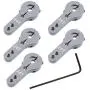 Hobbypark 5-Pack Metal 24T Aluminum Servo Horn M3 for Hitec Steering Arm RC Car Plane Parts Hobbypark 5-Pack Metal 24T Aluminum Servo Horn M3 for Hitec Steering Arm RC Car Plane Parts