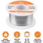 WYCTIN 2047 1.0mm 100g 60/40 Active Solder Wire with Resin Core for DIY Soldering Work WYCTIN 2047 1.0mm 100g 60/40 Active Solder Wire with Resin Core for DIY Soldering Work