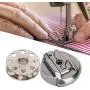 HEEPDD 5 Pcs Bobbins, Metal Sewing Machine Bobbins Embroidery Machine Accessories for Singer 221 222 301 HEEPDD 5 Pcs Bobbins, Metal Sewing Machine Bobbins Embroidery Machine Accessories for Singer 221 222 301