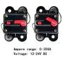 ANJOSHI Circuit Breaker 200amp 50A-300A with Manual Reset Home Solar System Fuse Holder for Car Audio and Amps Protection 12V-24V DC Reset Fuse Inverter Replace Fuses ANJOSHI Circuit Breaker 200amp 50A-300A with Manual Reset Home Solar System Fuse Holder for Car Audio and Amps Protection 12V-24V DC Reset Fuse Inverter Replace Fuses