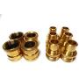 Garden Hose Quick Connect Set, Extra 20 Washers, 4 Female Connectors + 6 Male Connectors.