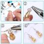 TOAOB 700pcs Earring Hooks Hypo allergenic French Ear Wires with Ball and Coil 7 Colors 18mm Nickel Free Metal Fish Hook Earrings Making Supplies Jewelry Findings