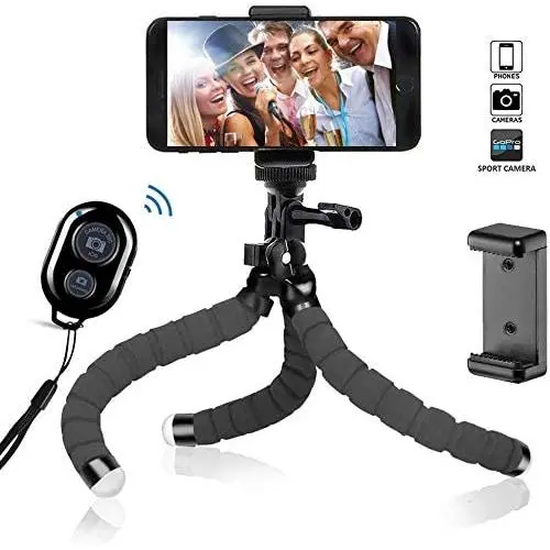 NEW RUICHENG Selfie Stick with Tripod, Extentable Selfie Stick with 360 Rotation Metal Phone Tripod and Wireless Remote for Gopro, Digital Cameras and Cell Phone(Andriod &iOS) NEW RUICHENG Selfie Stick with Tripod, Extentable Selfie Stick with 360 Rotation Metal Phone Tripod and Wireless Remote for Gopro, Digital Cameras and Cell Phone(Andriod &iOS)