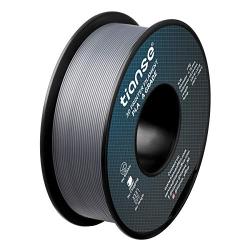 TIANSE Silver Metal 3D Printer Filament PLA 1.75mm 1KG Spool Filament for 3D Printing, Dimensional Accuracy +/- 0.03 mm, Silky Silver