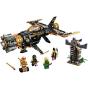LEGO NINJAGO Legacy Boulder Blaster 71736 Airplane Toy Featuring Collectible Figurines, New 2021 (449 Pieces)