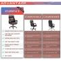 STARSPACE High Back Big & Tall 400lb Bonded Leather Office Chair Large Executive Desk Computer Swivel Chair - Heavy Duty Metal Base, Adjustable Tilt Angle, Ergonomic Design for Lumbar Support, Brown