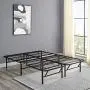 Amazon Basics Foldable, 14'' Metal Platform Bed Frame with Tool-Free Assembly, No Box Spring Needed - Queen Amazon Basics Foldable, 14'' Metal Platform Bed Frame with Tool-Free Assembly, No Box Spring Needed - Queen