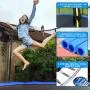 10 Ft Trampoline with Enclosure Net Outdoor Fitness Trampoline PVC Spring Cover Padding for Children and Adults 10 Ft Trampoline with Enclosure Net Outdoor Fitness Trampoline PVC Spring Cover Padding for Children and Adults