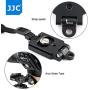 JJC L Size Camera Hand Strap Grip w/Metal Quick Release Plate for Canon EOS 5DM4 5DM3 5DM2 5D 5Ds R 6DM2 6D 7DM2 7D 90D 80D 77D 70D SX70 SX60 HS Nikon D780 D850 D500 D750 D750 D810 D7500 P950 P1000