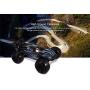 JLB Racing Cheetah 21101 1/10 4WD RC Brushless Off-Road Truck RTR 80-100km/h with 120A ESC 3670 2500KV Brushless Motor Wheelie Function